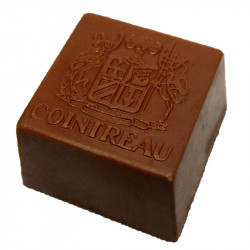 Chocolat sans sucre ajouté et praliné au Cointreau