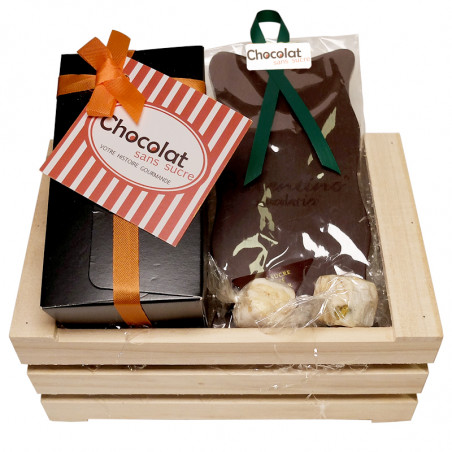 Coffret Tablotin chocolat sans sucre